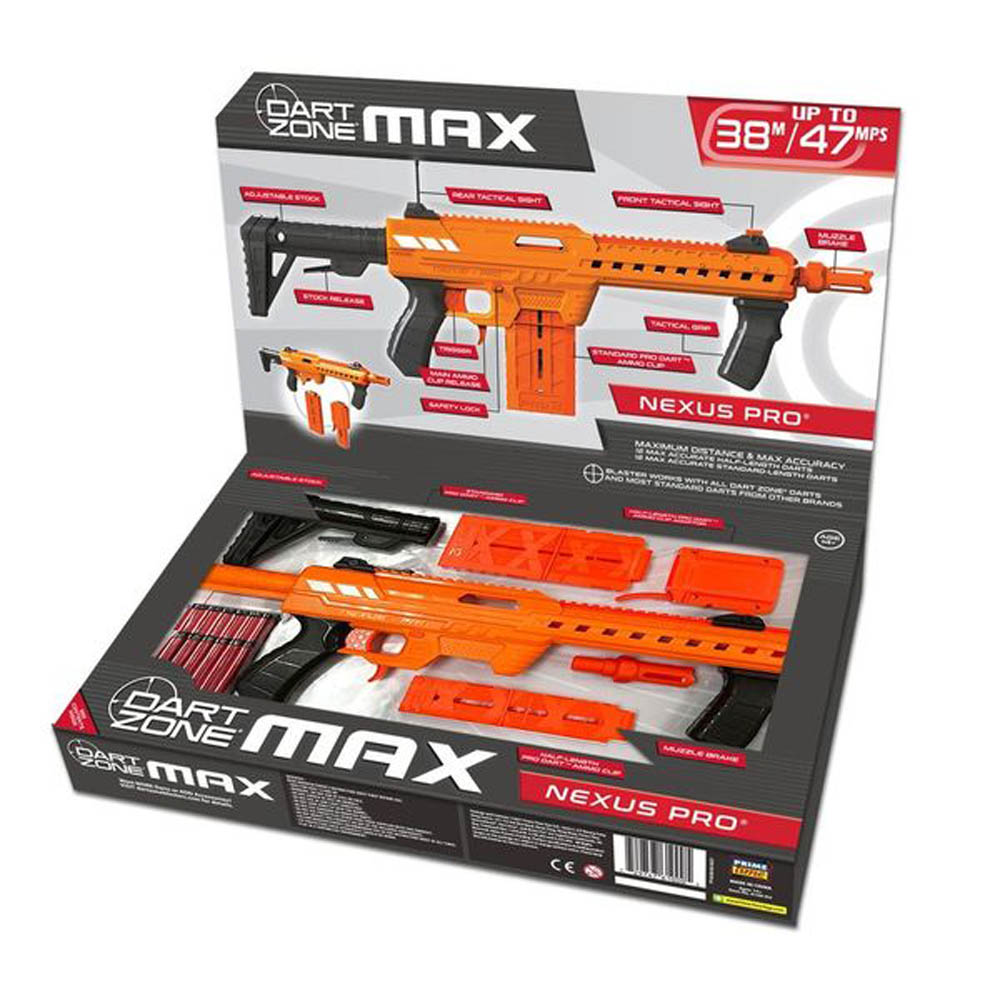 Toypro - Dart Zone-Max Nexus Pro Ultimate Dart-Blaster Series- Babystore.ae