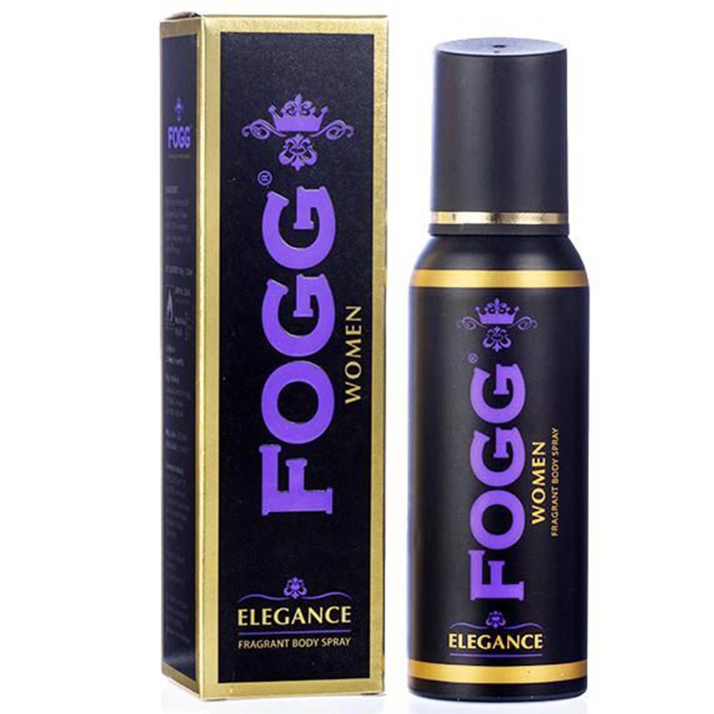 Fogg - Elegance Black Body Spray For Women - 120ml- Babystore.ae