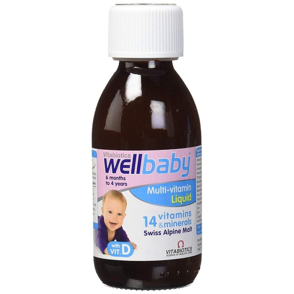 Vitabiotics Wellkid Baby & Infant Syrup 150ml- Babystore.ae