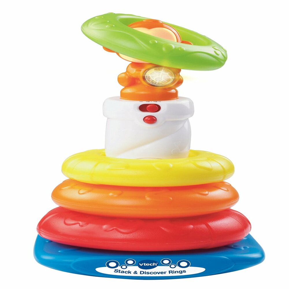 Vtech - Stack and Discover Rings- Babystore.ae