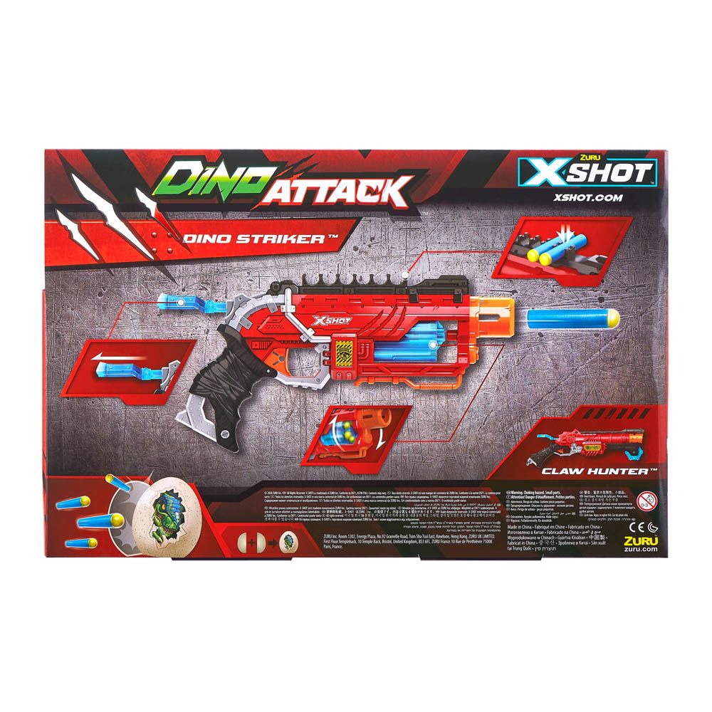 X-Shot Excel Fury 4 Foam Dart Blaster (16 Darts) by ZURU