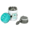 Bbluv – Food – Thermal Food Container With Spoon And Bowl – Aqua