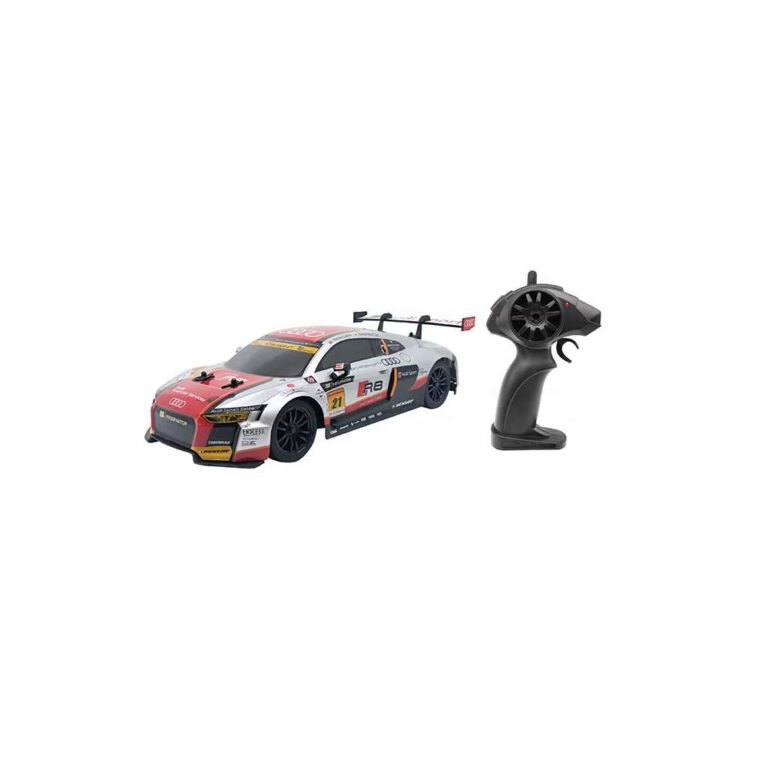 D-power - 1:16 Audi R8 Super GT300 RC Car – 2.4GHz Remote Control, Rechargeable Battery, High-Speed Racing Vehicle for Kids Ages 6+