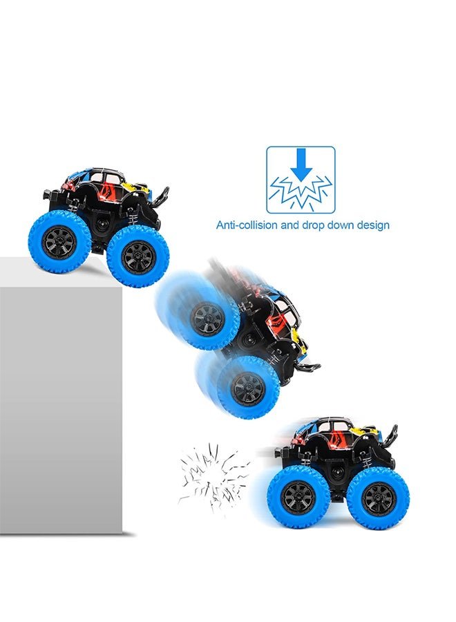 D-Power - Friction Stunt Monster Truck - Blue