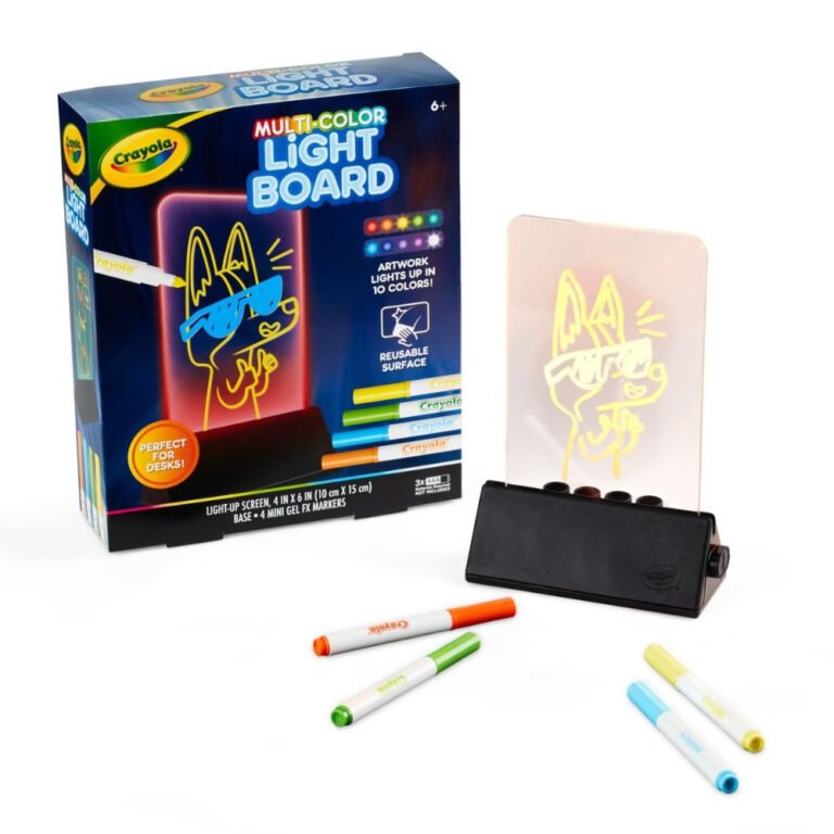 Crayola - Multi-Color Light Board Drawing Tablet for Kids