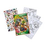 Crayola – Giant Colouring Book – Paw Patrol Jungle Pups, 18 Pages with 100 Stickers