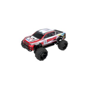 D-power - 1:24 Scale Twin RC Car Set – AUDI RS Q e-tron Dakar Rally & TOYOTA HILUX AXCR | 2.4GHz Remote Control Off-Road Truck Set with Batteries Included | For Kids Ages 6+