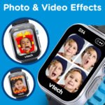 VTech – KidiZoom Smartwatch DX4 Black – Camera & Games, Video Recorder, Voice Changer