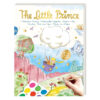 Avenir – The Little Prince Magic Water Painting Set – 6 Reusable Cards, 140 Removable Stickers & Refillable Pen | Mess-Free Water Coloring Book for Kids | Travel Art Toy