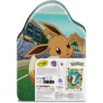 CRAYOLA – Case with Colours & Stickers Pokémon, Felt Pen Set, Colouring Pages, Stickers, 45 Pieces, Creative Gift for Children from 5 Years