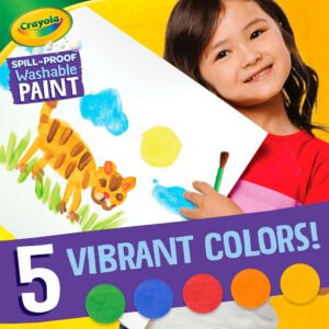 Crayola - Spill-Proof Washable Paints Sets