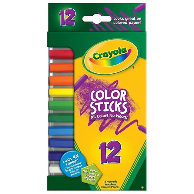 Crayola - Color Sticks, 12 count (colors may vary)