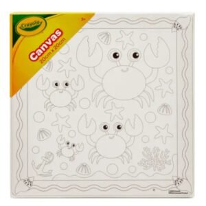 Crayola - Creativity Drawing Canvas 20x20cm – Underwater