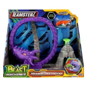 Teamsterz Beast Machine Dragon Destroyer Toy with 1 Die-Cast Car