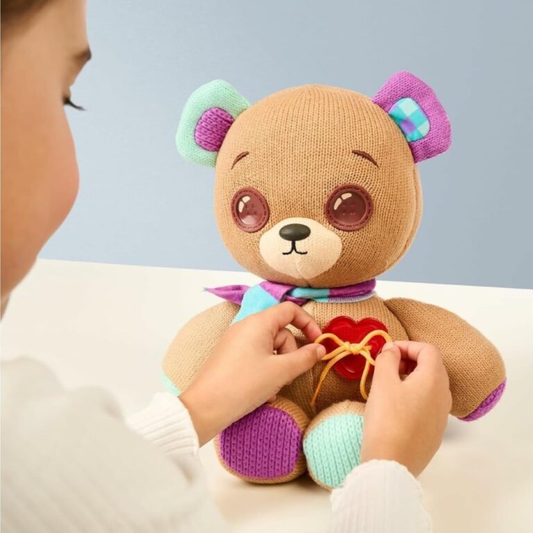 Thready Bear Teddy Interactive Plush Toy – Talking & Hugging Soft Stuffed Bear