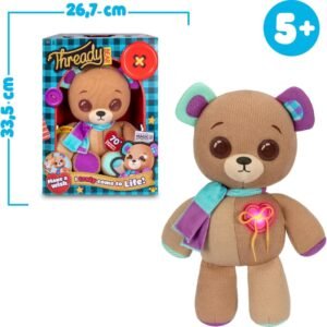Thready Bear Teddy Interactive Plush Toy – Talking & Hugging Soft Stuffed Bear