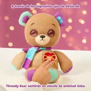 Thready Bear Teddy Interactive Plush Toy – Talking & Hugging Soft Stuffed Bear