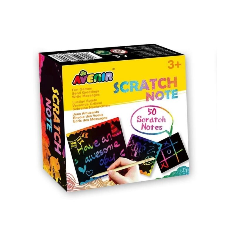 Avenir - Scratch Art Note Cards - 50 Pack
