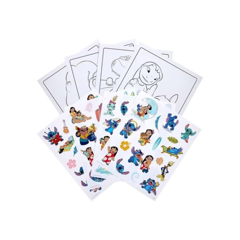 Crayola- Lilo & Stitch Sticker Colouring Book – 32 Fun Activity Pages with 4 Sheets of Stickers | Kids Colouring & Activity Set | Creative Gift for Children Ages 3+