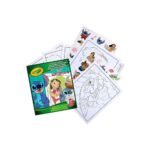 Crayola- Lilo & Stitch Sticker Colouring Book – 32 Fun Activity Pages with 4 Sheets of Stickers | Kids Colouring & Activity Set | Creative Gift for Children Ages 3+