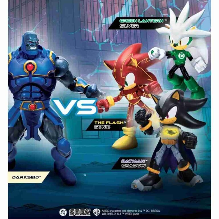 DC x Sonic 5” Figure Multipack – Power vs Speed - 42909