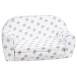 Delsit Kids Stars Sofa Bed – White