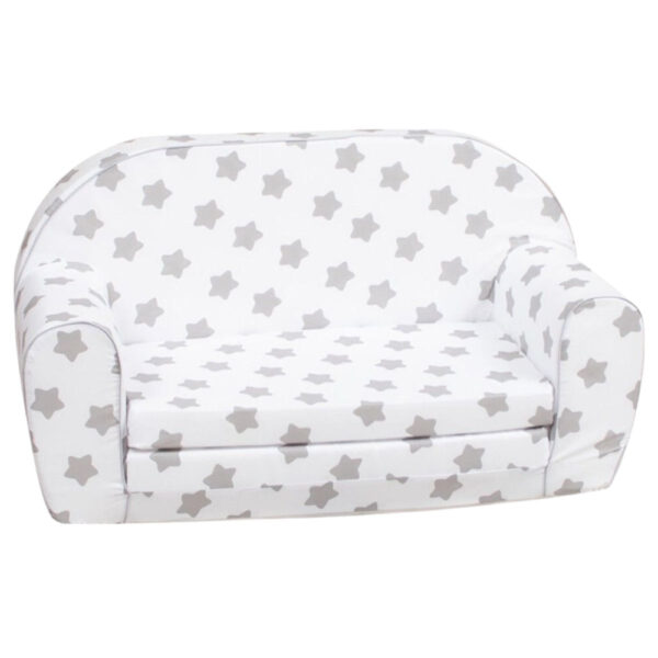 Delsit Kids Stars Sofa Bed – White