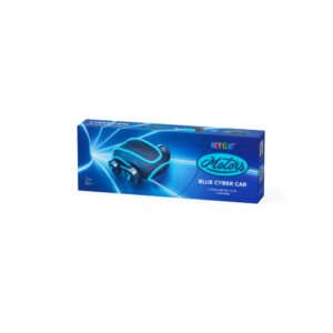 Hey Clay - Cyber Cars BLUE CYBER CAR Colourful modelling air-dry clay, 2 cans with fun interactive app for kids 3 years +