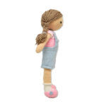 Happy Threads – Handmade Crocheted Love & Care Emma Doll (17 inches) – Multicolour | Crochet Toys | Child Safe | for Babies 6 Months & Above | Dolls for Boys/Girls| For Birthday Gift | Decorative Items for Room