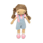 Happy Threads – Handmade Crocheted Love & Care Emma Doll (17 inches) – Multicolour | Crochet Toys | Child Safe | for Babies 6 Months & Above | Dolls for Boys/Girls| For Birthday Gift | Decorative Items for Room
