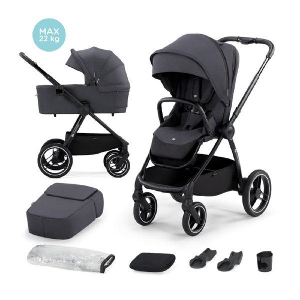 Kinderkraft Stroller Nea Deep Grey 2In1