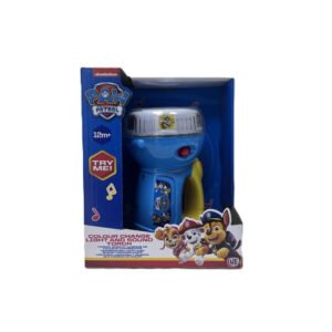 Nickelodeon - PAW Patrol Colour Change Light and Sound Torch | fun and interactive toy designed for young PAW Patrol | light to change colors | suitable ages 12 months +