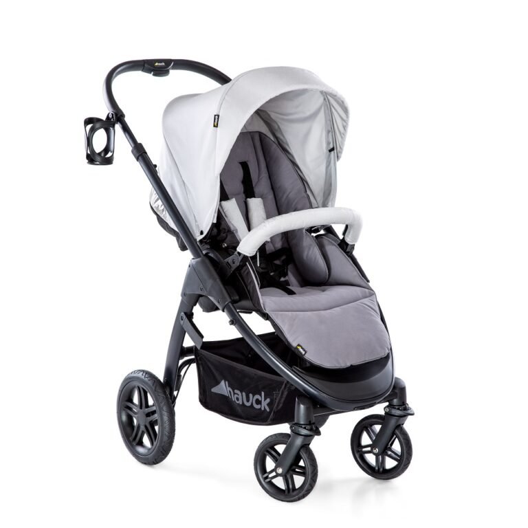 Hauck-Saturn R-Lunar-Stone stroller+Maxi Cosi- Carseat Adapter