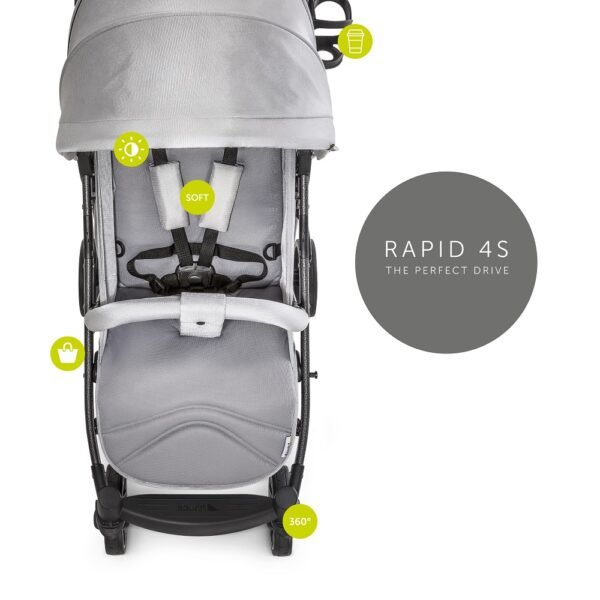 Hauck-Rapid 4S- Lunar Stone-Stroller