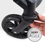 Hauck – Rapid 4 Stroller – Lightweight, Agile with One-Hand Fold & Recline