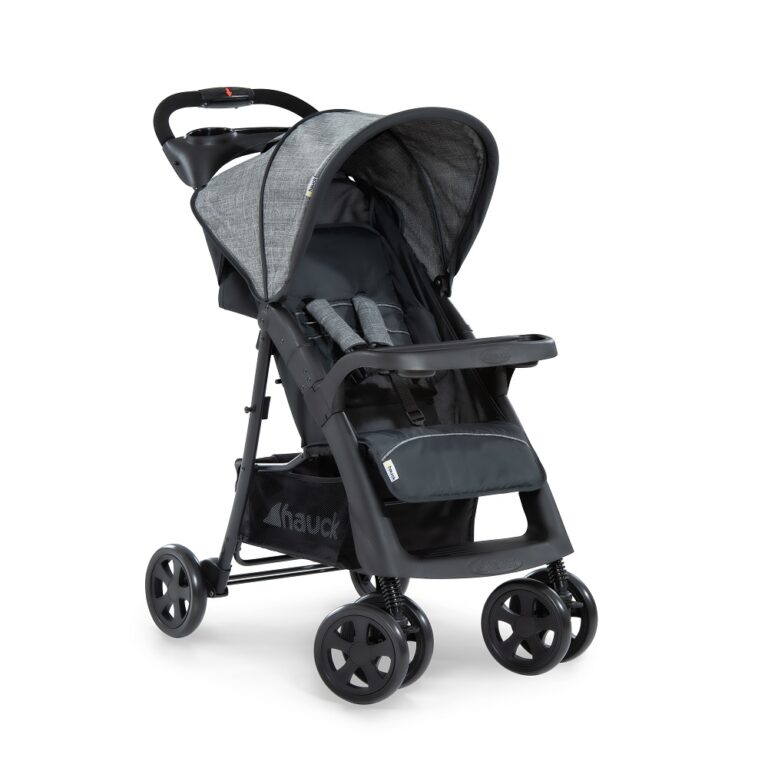 Hauck Shopper Neo II-Melange Grey Charcoal- Stroller