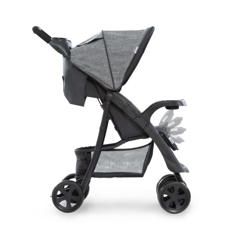Hauck Shopper Neo II-Melange Grey Charcoal- Stroller