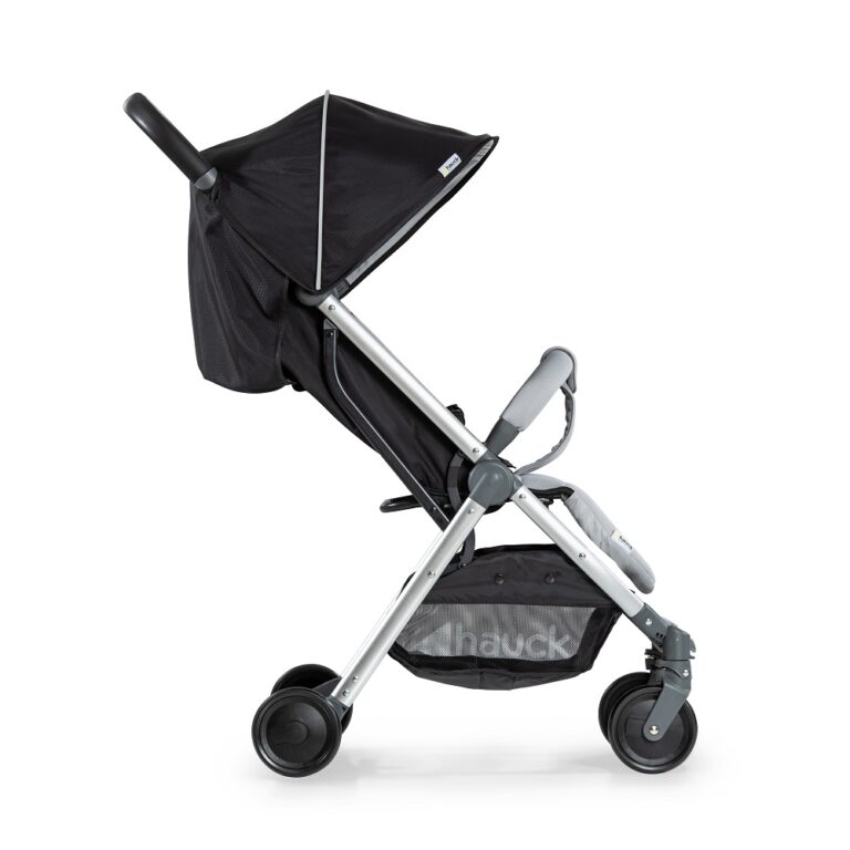 Hauck- Swift-Plus-Silver-Charcoal-Stroller