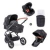 Hauck – Pacific 3 Shop ‘N’ Drive Travel System – Reversible Carrycot to Seat
