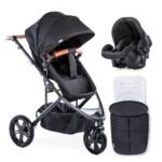 Hauck – Pacific 3 Shop ‘N’ Drive Travel System – Reversible Carrycot to Seat
