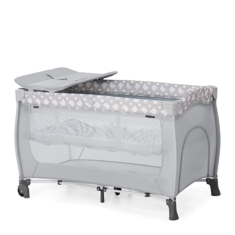Hauck - Sleep'N Play Center Travel Bed - Teddy Grey