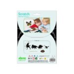 Avenir – Scratch Stickers – Dinosaur Multicolour | Decorate and colour the 4 ferocious dinosaur stickers with scratch art | For ages 3 years+