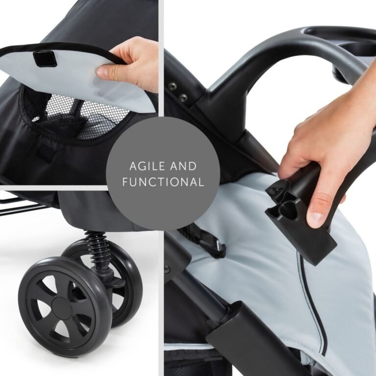 Hauck - Caviar Silver Shopper Neo II Stroller