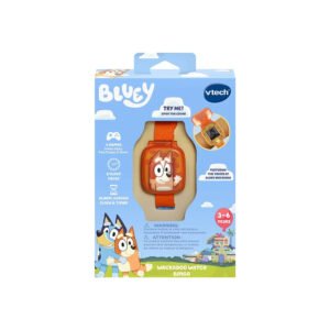 Vtech - Bluey Wackadoo Watch - Bingo Learning watch (Orange) | Toddler Watch with Stopwatch, Timer, Alarm & Games, Educational | Ideal Gift for Children Ages 3, 4, 5, 6 + Years