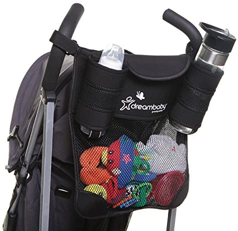 Dreambaby Stroller Organiser With Cup Holders