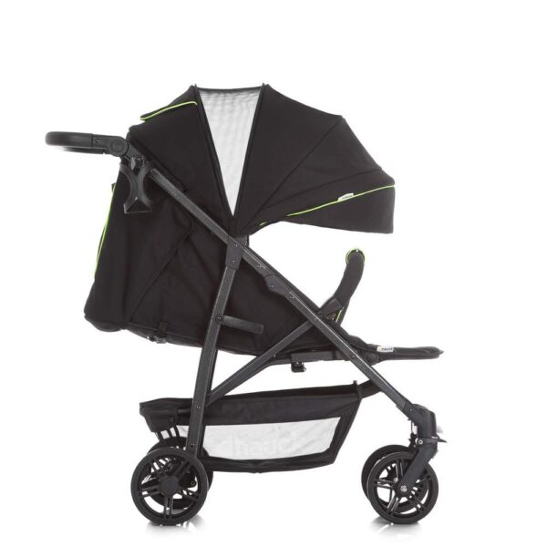 Hauck – Neon Yellow Rapid 4S Caviar Stroller