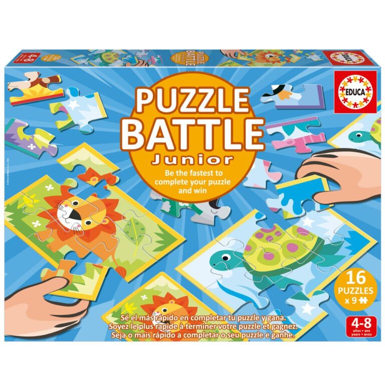 Educa - Puzzle Jr Battle Animals FSC