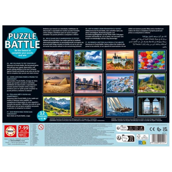 Educa – Puzzle Battle Travel FSC