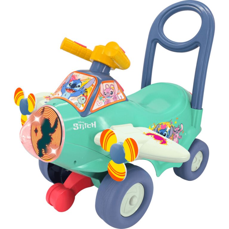 Kiddieland - Lights and Sounds Stitch Animated Plane