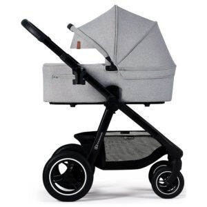 Kinderkraft - Multifunctional Stroller Travel System Everyday 2In1 Light Grey